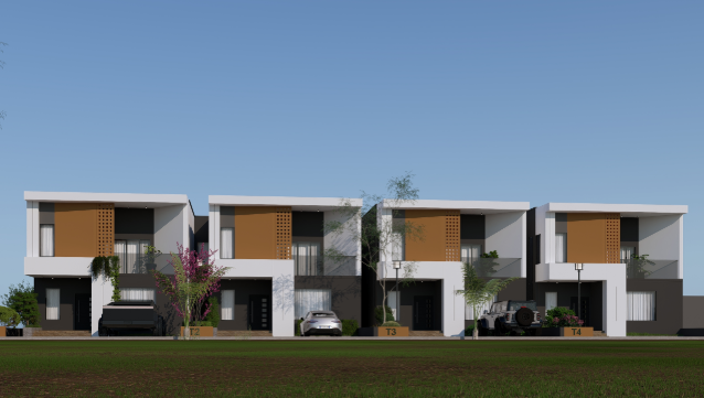 plot for slale-3 Bedroom Terrace Duplex with Attached Bq. Eco Casa Estate